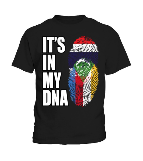 Thai And Comoran Vintage Heritage DNA Flag Kids T-Shirt