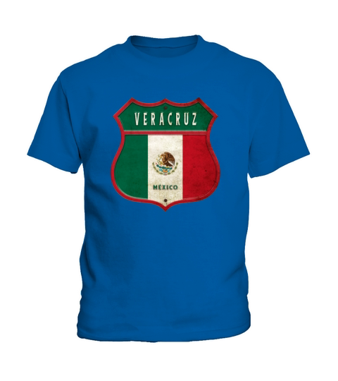 Veracruz Mexico coat of arms design Kids T-Shirt
