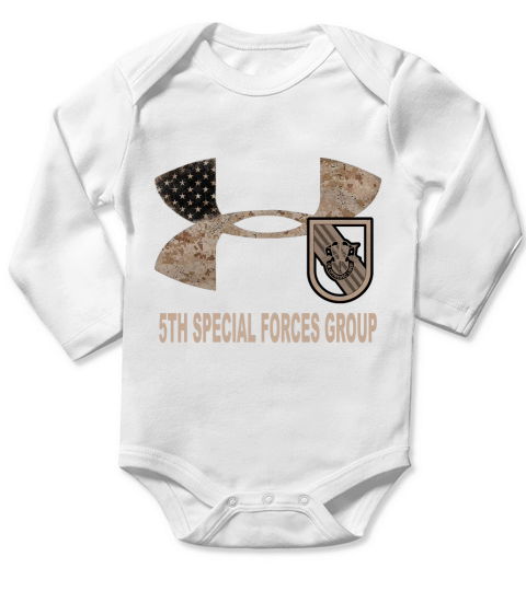 5th Special Forces Group Long Sleeve Baby One-Piece