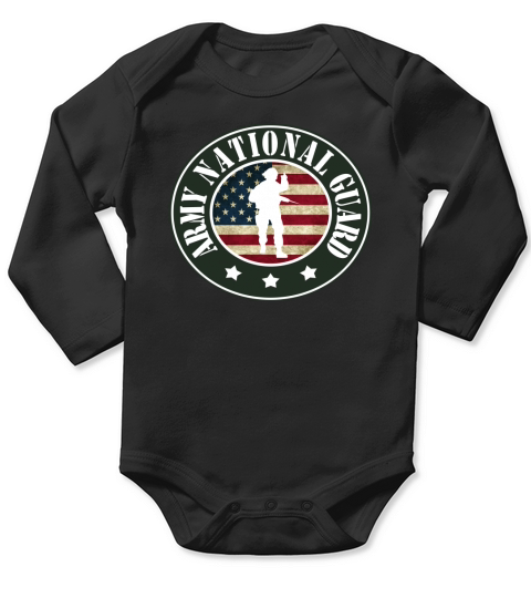 ARMY NATIONAL GUARD Gift ShirtArmy collection Long Sleeve Baby One-Piece