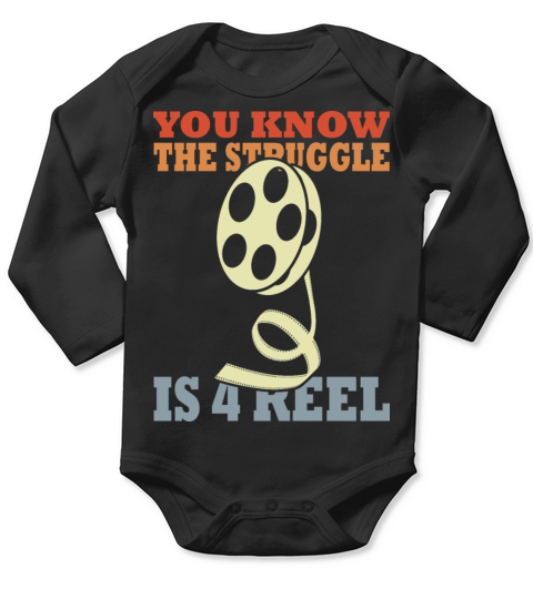 Camera Operator Joke Long Sleeve Baby One-Piece