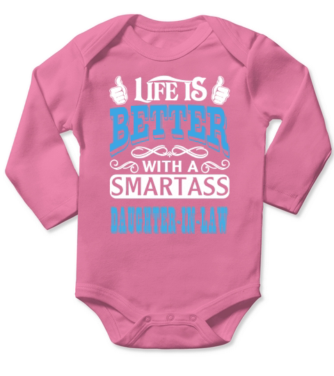 Daughter-in-law - Custom Long Sleeve Baby One-Piece