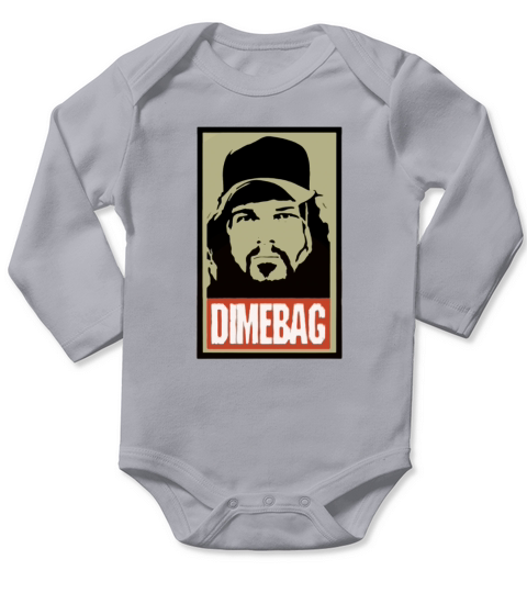 Dimebag Darrell Long Sleeve Baby One-Piece