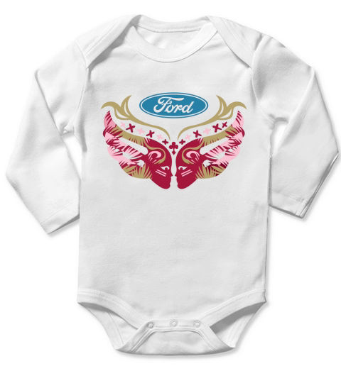 ford cares warriors in pink t shirt Long Sleeve Baby One-Piece