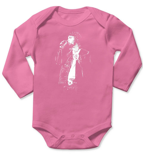 Jim Morrison Fan V2 Long Sleeve Baby One-Piece