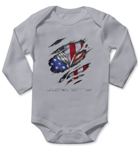 LIMITTED EDITION CORVETTE Long Sleeve Baby One-Piece