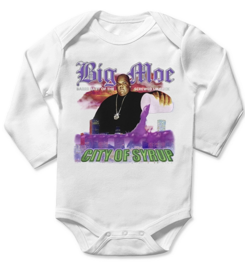MUSIC - BIG MOE Long Sleeve Baby One-Piece
