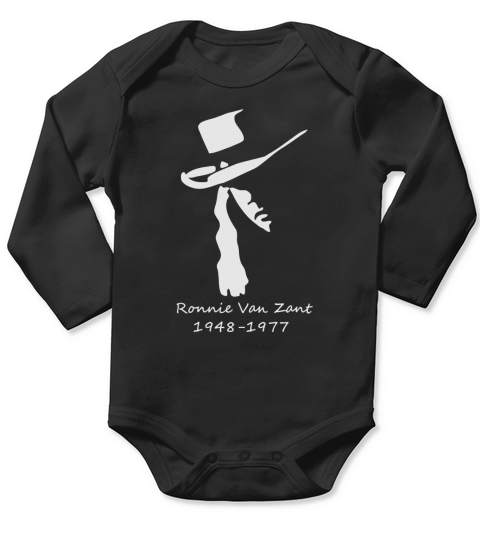 Ronnie Van Zant 1948 - 1977 Long Sleeve Baby One-Piece