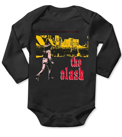 The C - Super Black Market Clash. Long Sleeve Baby One-Piece