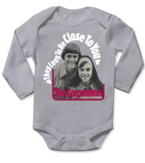 The Carpenters Band  They Long To Be Tshirt Long Sleeve Baby One-Piece