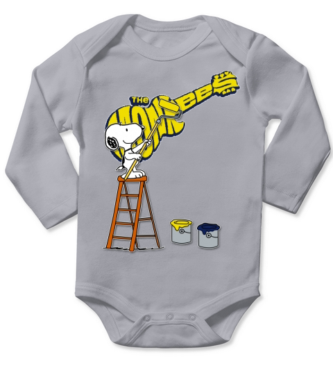 The Monkees Long Sleeve Baby One-Piece