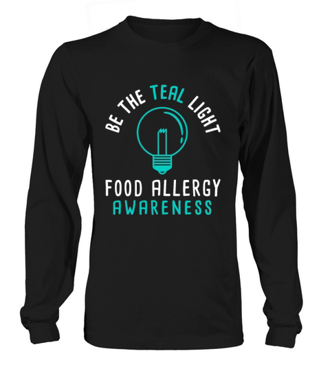 Be The Teal Light Food Allergy Awareness Long sleeved Unisex