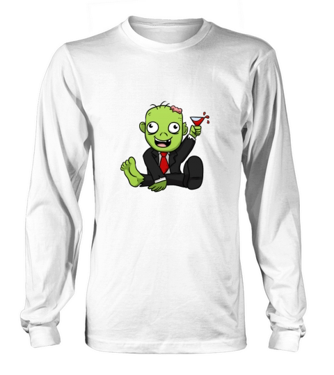 Drunk Zombie Long sleeved Unisex