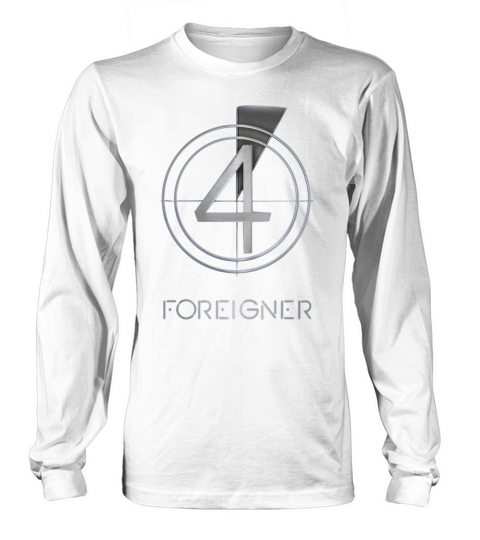 Foreigner Band Tshirt Long sleeved Unisex