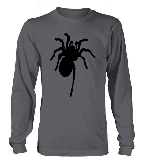 glow-in-the-dark tarantula t-shirt Long sleeved Unisex