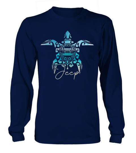 Jeep turtle Long sleeved Unisex