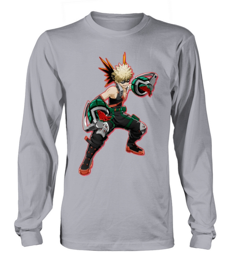 my hero academzy bakugou Long sleeved Unisex