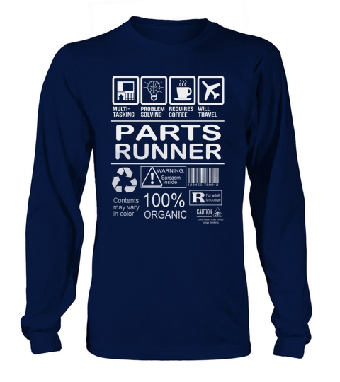 PARTS RUNNER FMultiold Long sleeved Unisex
