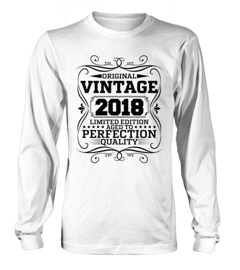 Vintage 2018 Original Limited Edition Long sleeved Unisex