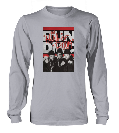 Vintage Run DMC King Of Rock shirt Long sleeved Unisex