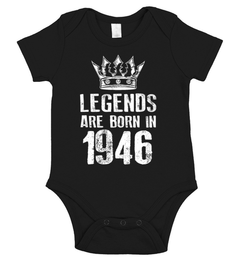 1946 legends born in Short Sleeve Baby One-Piece