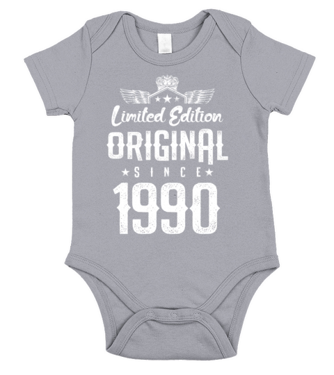 1990 limited edition Short Sleeve Baby One-Piece