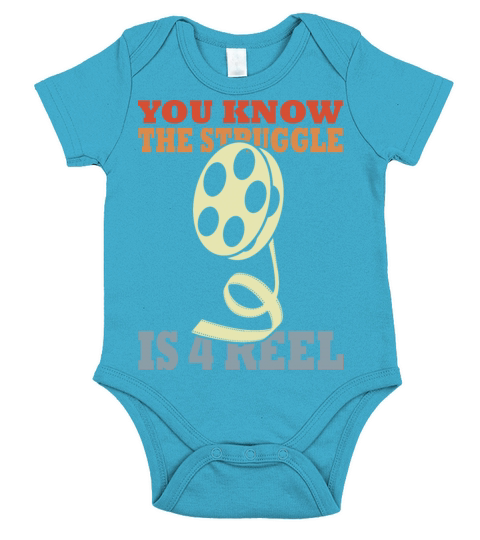 Camera Operator Joke Short Sleeve Baby One-Piece