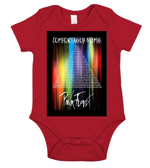 comfortably numb pina fiord Short Sleeve Baby One-Piece