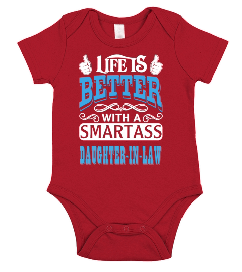 Daughter-in-law - Custom Short Sleeve Baby One-Piece