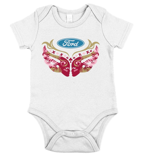 ford cares warriors in pink t shirt Short Sleeve Baby One-Piece