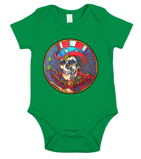 Grateful Dead Psycle Sam Vintage Short Sleeve Baby One-Piece