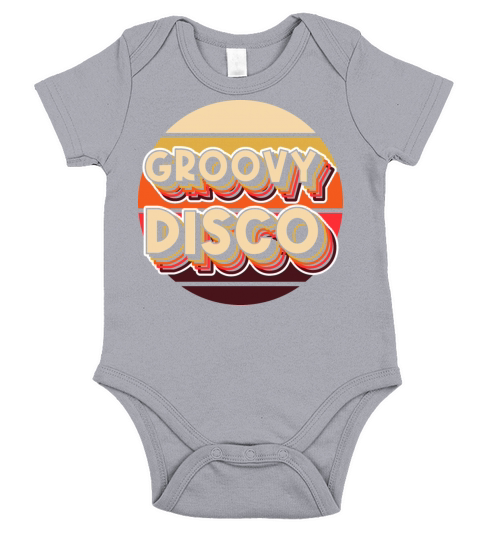 Groovy disco Dancer Gift Short Sleeve Baby One-Piece