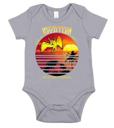 LED ZEPPELIN SUNSET Short Sleeve Baby One-Piece