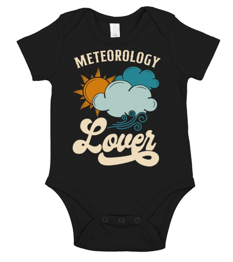 Meteorologist Weather Forecast Short Sleeve Baby One-Piece