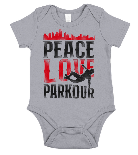 Parkour Free Running Traceur Short Sleeve Baby One-Piece
