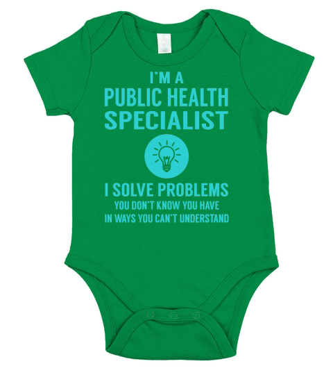 Public Health Specialist Short Sleeve Baby One-Piece