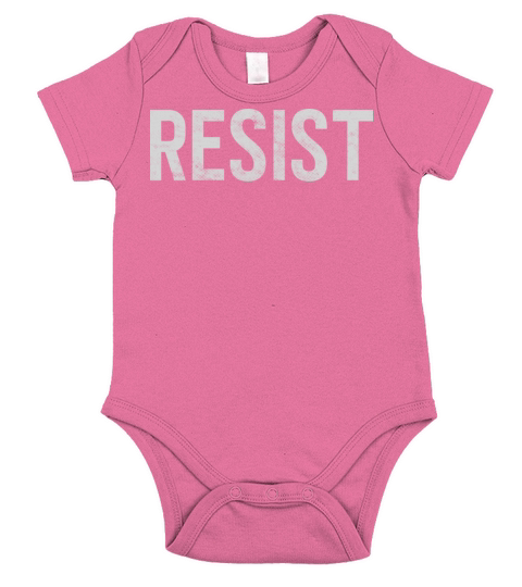 Resist Short Sleeve Baby One-Piece