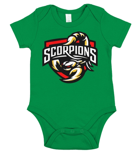 Scorpions logo T-Shirt Short Sleeve Baby One-Piece