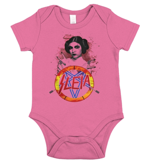 Sleia Slash shirt Short Sleeve Baby One-Piece
