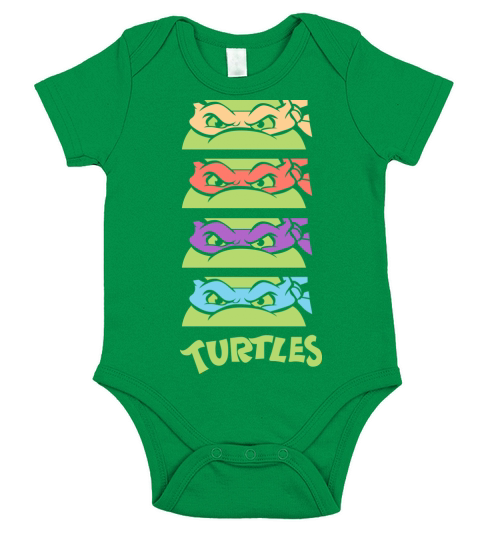 Teenage Mutant Ninja Turtles Short Sleeve Baby One-Piece