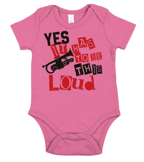 Trumpet Player Vintage Yes It Has Short Sleeve Baby One-Piece