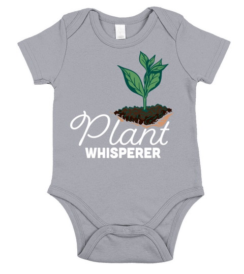 Vintage Gardener Quote Plant Whisperer Funny Garde Short Sleeve Baby One-Piece
