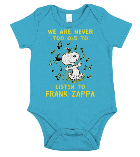 We Are Never Too Old To Listen To Frank Zappa 2020 Short Sleeve Baby One-Piece