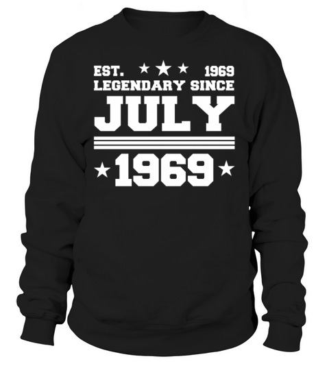 53rd birthday July vintage 1969 gift idea Sweatshirt Unisex
