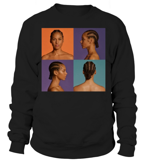 Alicia Keys Hole In Shirt Sweatshirt Unisex