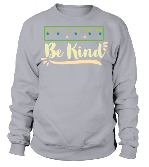 Be Kind Braille Dots Visually Impaired Blind Sweatshirt Unisex