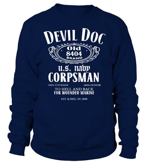 Corpsman - Devil Doc 8404 T Shirt Sweatshirt Unisex