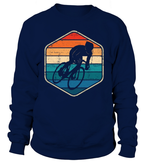 Cycling Sports Retro Cyclist Sweatshirt Unisex