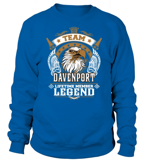 DAVENPORT TEAM LEGEND, DAVENPORT TSHIRT Sweatshirt Unisex