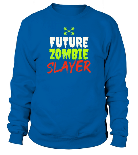 Halloween Weight Lifter Future Zombie Slayer Sweatshirt Unisex